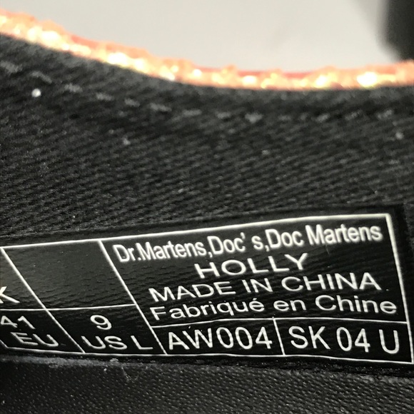 *SOLD*NEW Dr. Martens Holly Iridescent Platform - Picture 8 of 8